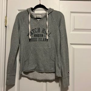 Womens Watch Hill RI gray hoodie